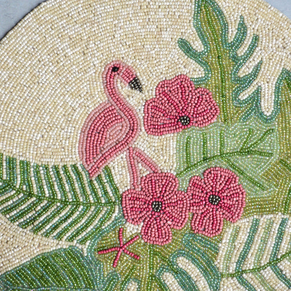 Beads Flamingo Mat