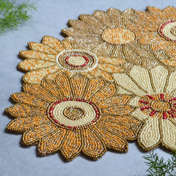 Beads Sunflower Mat