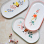 Bloom Tray - Ceramic platter, serving platter, fruit platter | Plates for dining table & home decor