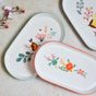 Bloom Tray - Ceramic platter, serving platter, fruit platter | Plates for dining table & home decor