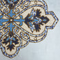 Beads Blue Baroque Mat