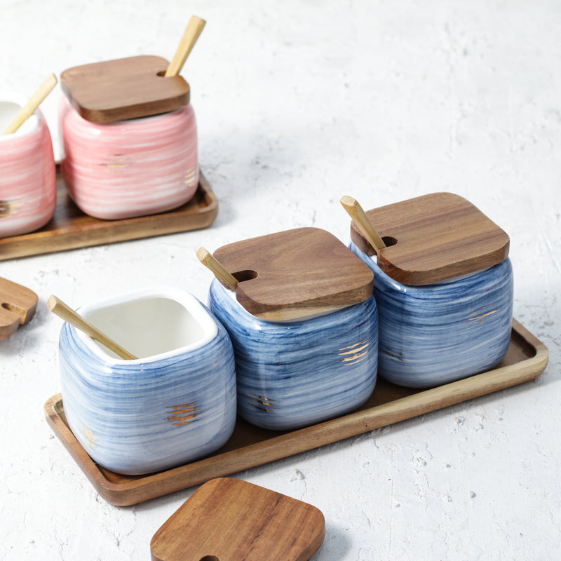 Blue Spice Jar Set - Jar