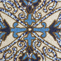 Beads Blue Baroque Mat