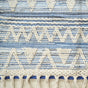 BOHO Kai Handwoven Rug - Blue & Natural