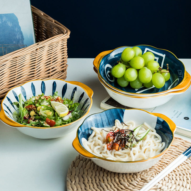 Bowl With Handles Nitori - Bowl, ceramic bowl, serving bowls, noodle bowl, salad bowls,  bowl for snacks, bowl with handle | Bowls for dining table & home decor