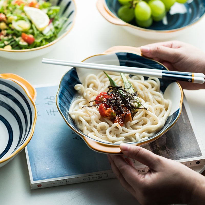 Bowl With Handles Nitori - Bowl, ceramic bowl, serving bowls, noodle bowl, salad bowls,  bowl for snacks, bowl with handle | Bowls for dining table & home decor