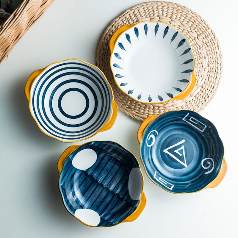 Bowl With Handles Nitori - Bowl, ceramic bowl, serving bowls, noodle bowl, salad bowls,  bowl for snacks, bowl with handle | Bowls for dining table & home decor