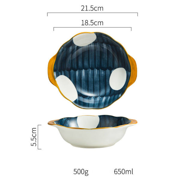 Bowl With Handles Nitori - Bowl, ceramic bowl, serving bowls, noodle bowl, salad bowls,  bowl for snacks, bowl with handle | Bowls for dining table & home decor