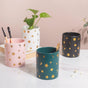 Stars and Moons Pink Ceramic Planter