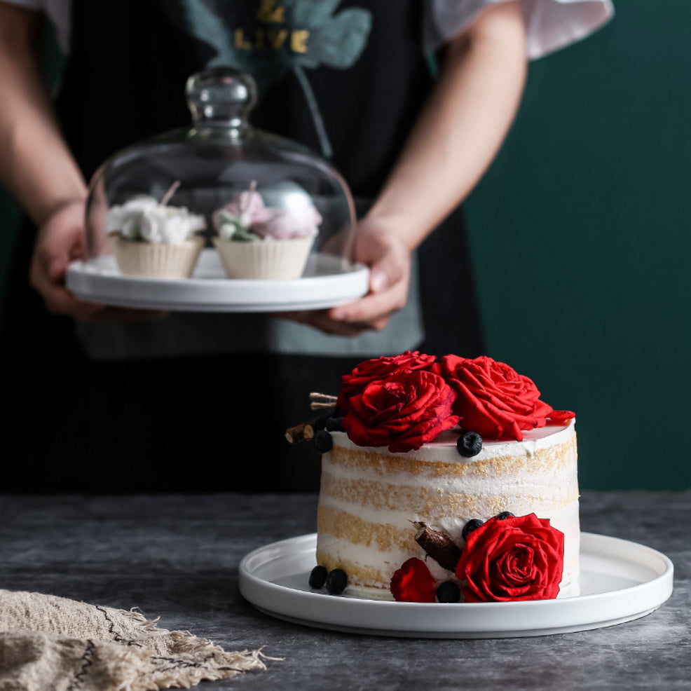 Black Forest Dome Cake - Naush Kitchen Routine