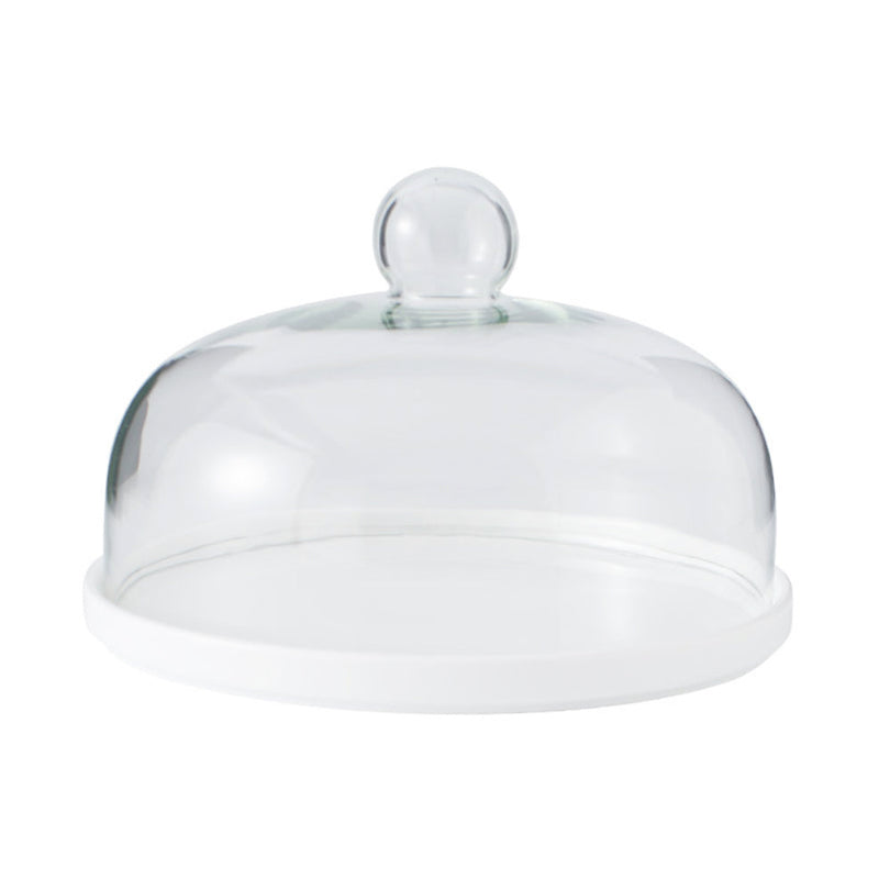 Cake Plate With Dome 7.5 Inch