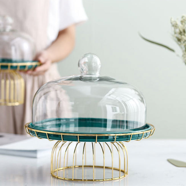 Cake stand 2024 with dome kmart