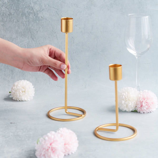 Taper Candle Stand - Candle stand | Room decor