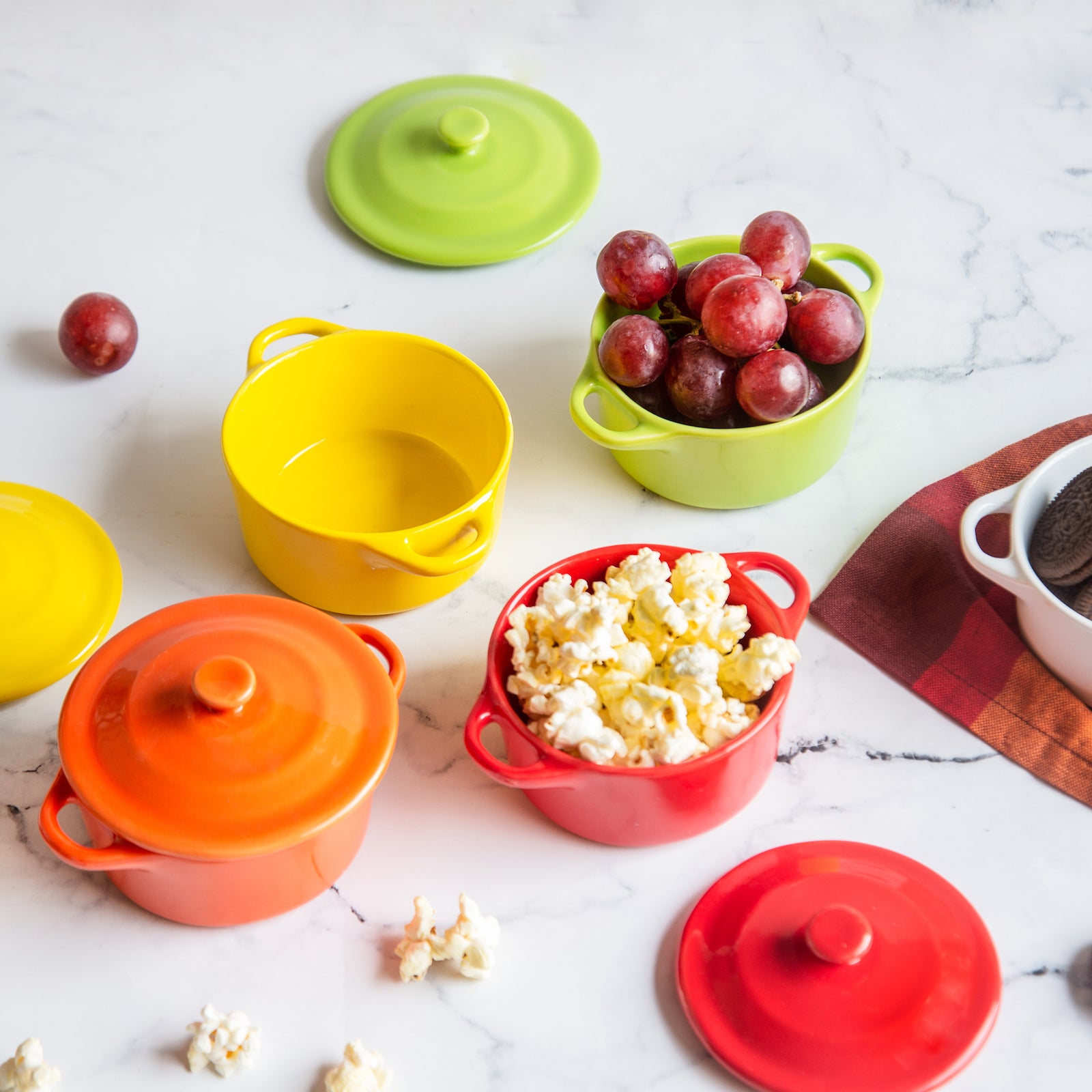 Ceramic hotsell casserole set