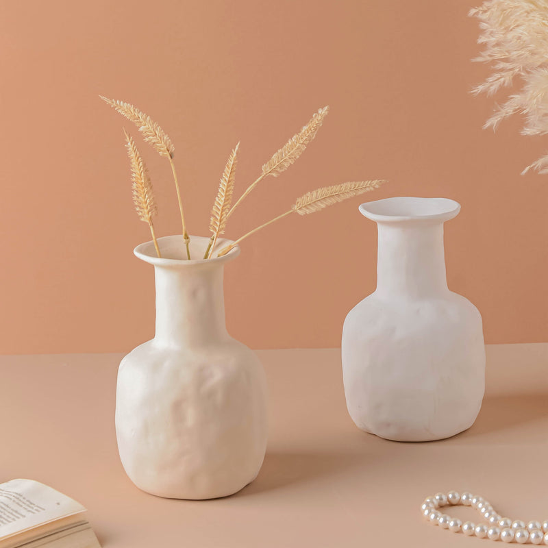 Handcrafted Flower Vase - Flower vase for home decor, office and gifting | Home decoration items