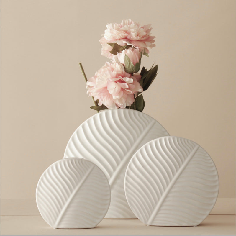 Leaf Vase - Flower vase for home decor, office and gifting | Home decoration items
