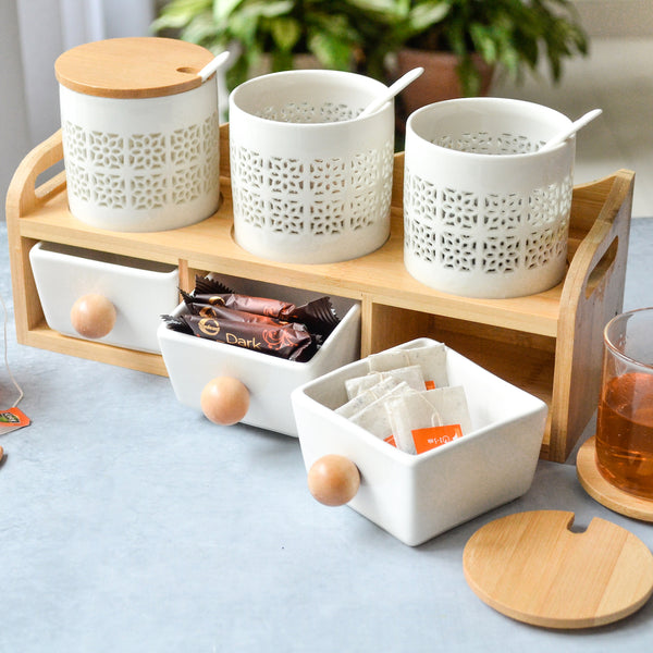 Spice Jar Ceramic Spice Jar Set Online Nest Asia