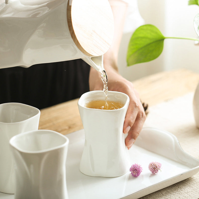 Ceramic Tea Set - Tea cup set, jug set, teapot set | Tea set for Dining table & Home decor