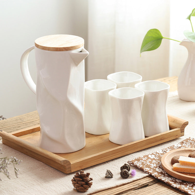 Ceramic Tea Set - Tea cup set, jug set, teapot set | Tea set for Dining table & Home decor