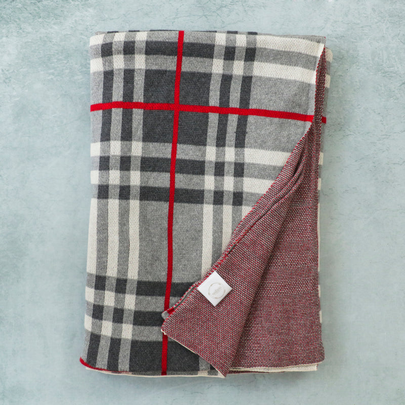 Checks Cotton Throw