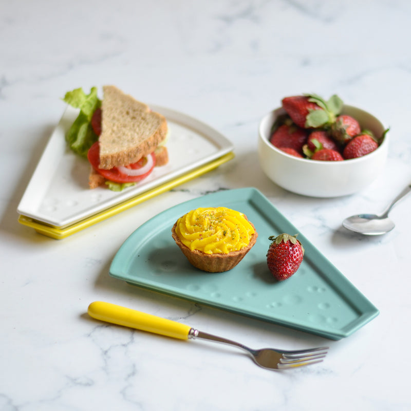 Cheese Plate - Serving plate, snack plate, dessert plate | Plates for dining & home decor