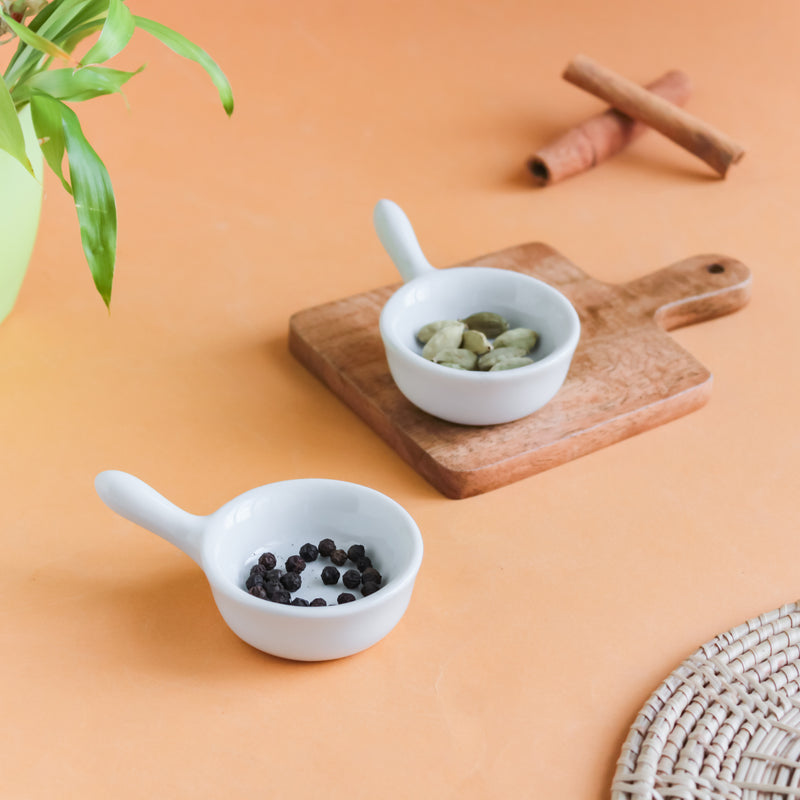 Chutney Bowl Set of 2 - Bowl, ceramic bowl, dip bowls, chutney bowl, dip bowls ceramic | Bowls for dining table & home decor 
