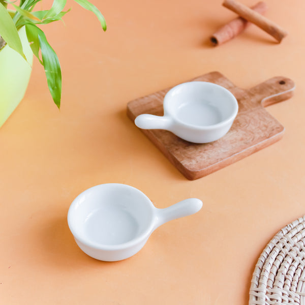 Chutney Bowl Set of 2 - Bowl, ceramic bowl, dip bowls, chutney bowl, dip bowls ceramic | Bowls for dining table & home decor 