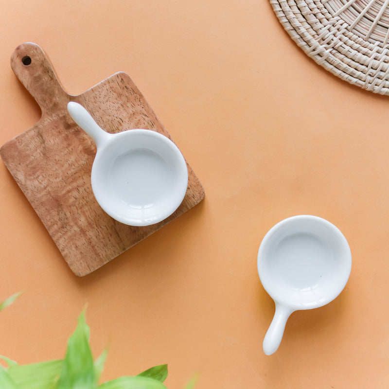 Chutney Bowl Set of 2 - Bowl, ceramic bowl, dip bowls, chutney bowl, dip bowls ceramic | Bowls for dining table & home decor 