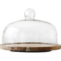 Acacia Wood Rotating Cake Stand 8 Inch