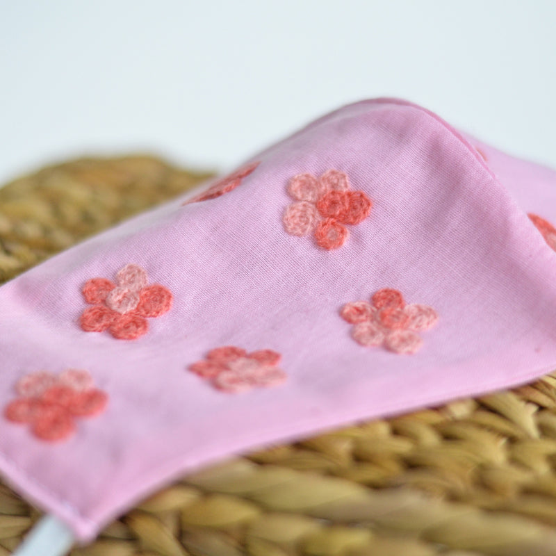 Cloth Flower Mask