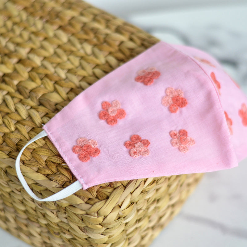 Cloth Flower Mask