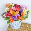 Flowers in Basket - Artificial flower | Home decor item | Room decoration item