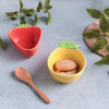 Cookie Bowl Set of 4 - Bowl,ceramic bowl, snack bowls, curry bowl, popcorn bowls | Bowls for dining table & home decor
