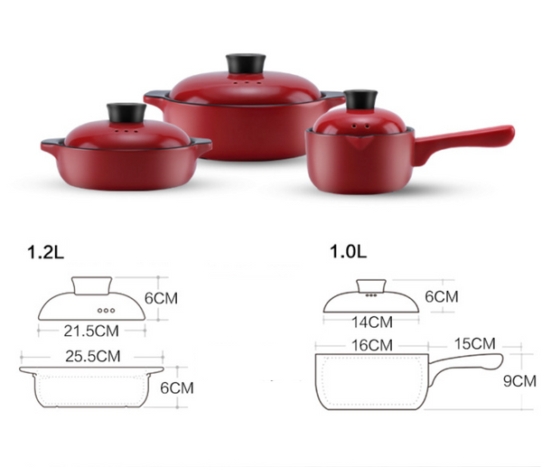 Cooking Pot Red