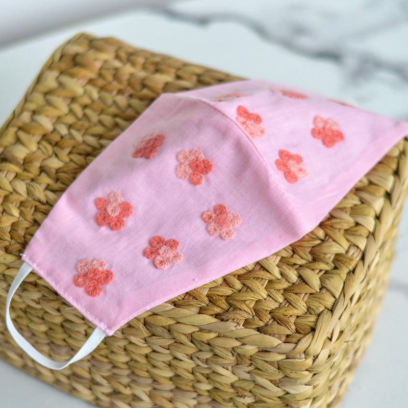 Cloth Flower Mask