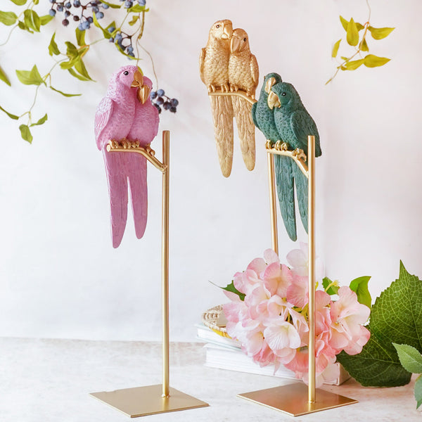 Birds Showpiece Green