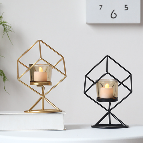 Hexagon Candle Holder - Candle stand | Room decoration ideas