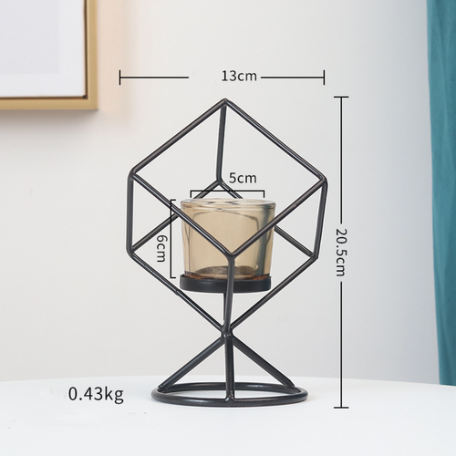 Hexagon Candle Holder - Candle stand | Room decoration ideas