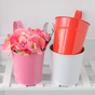 Metal Hanging Planter Basket With Handle - Plant pot and plant stands | Room decor items