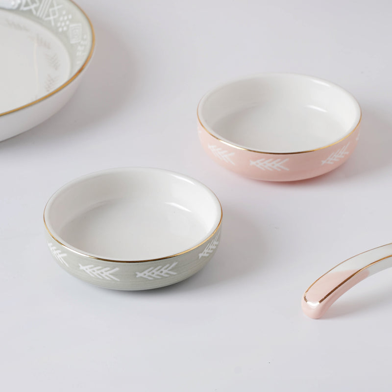 Azo Dessert Plate - Serving plate, small plate, snacks plates | Plates for dining table & home decor