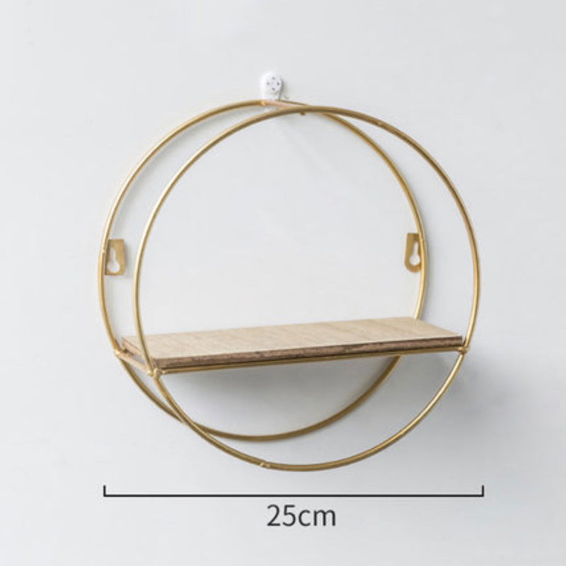 Metal and Wood Shelf - Wall shelf and floating shelf | Shop wall decoration & home decoration items