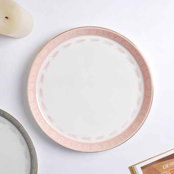 Azo Dinner Plate - Serving plate, snack plate, ceramic dinner plates| Plates for dining table & home decor