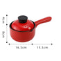 Ceramic Pot With Lid And Handle - Cooking Pot