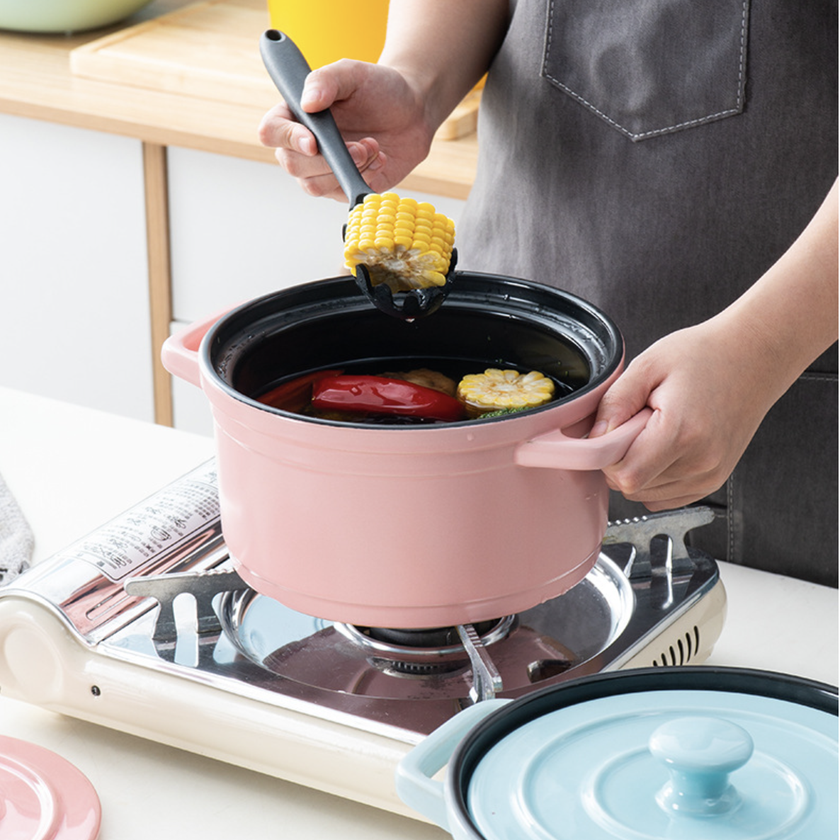 Cooking Pot - Buy Ceramic Stock Pot With Lid Online | Nestasia