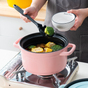 Ceramic Stock Pot With Lid Small - Cooking Pot