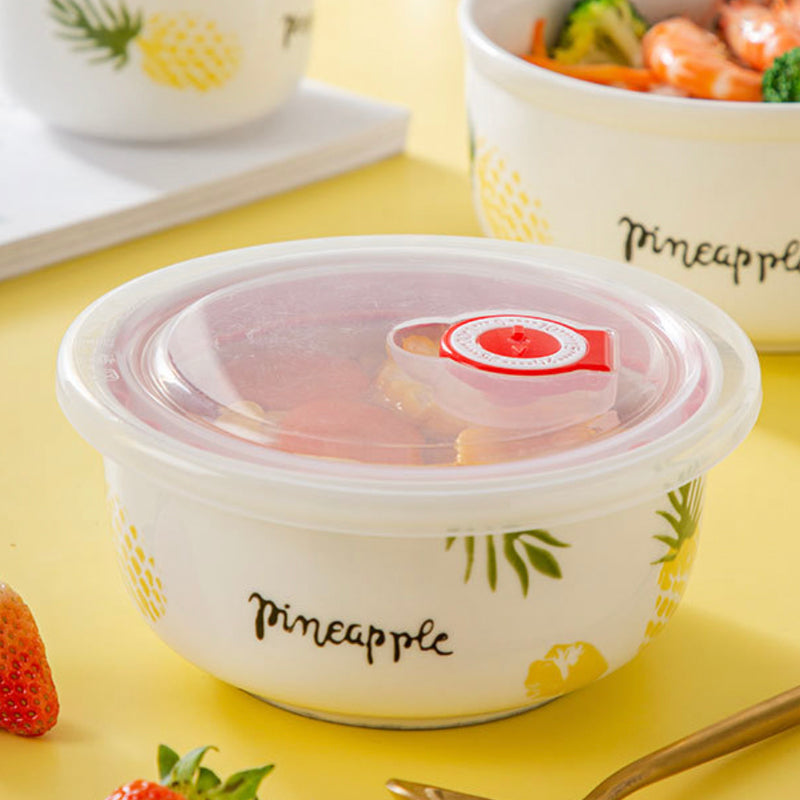 Pineapple Lunch Box Set of 3 - Lunch box