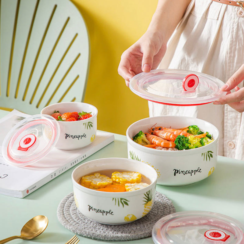 Pineapple Lunch Box Set of 3 - Lunch box