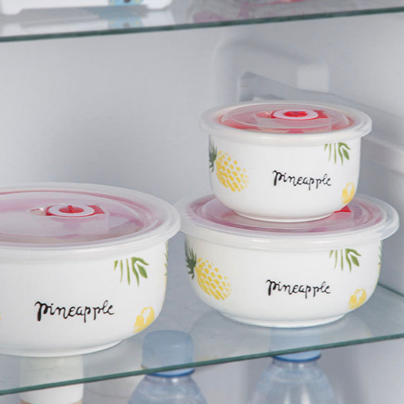 Pineapple Lunch Box Set of 3 - Lunch box