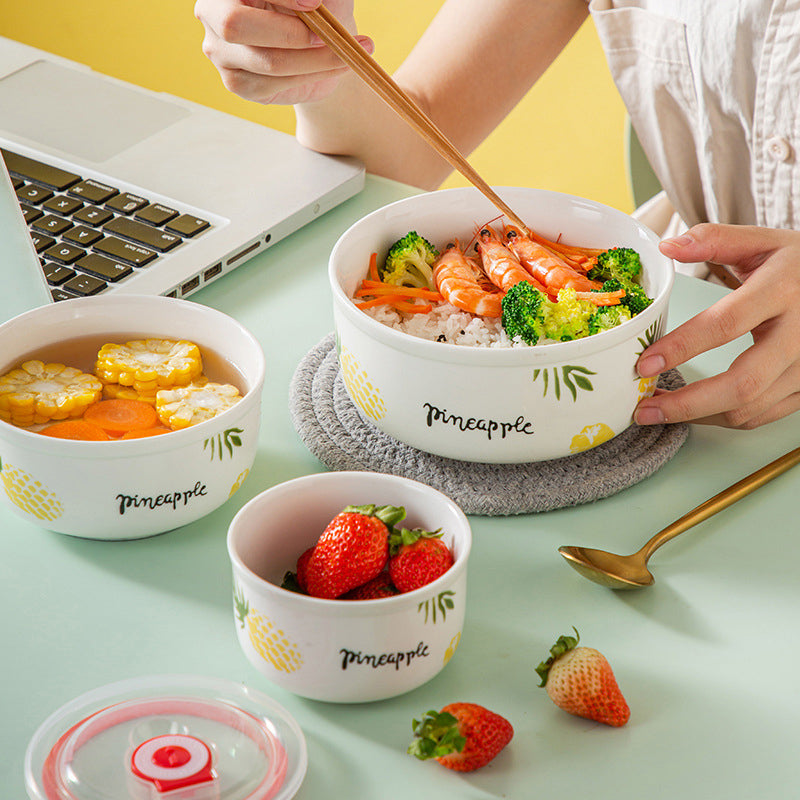 Pineapple Lunch Box Set of 3 - Lunch box