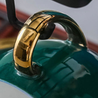 Emerald Tea Set With Stand - Tea cup set, tea set, teapot set | Tea set for Dining Table & Home Decor